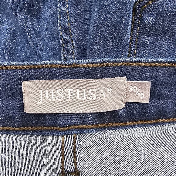 Just USA Womans size 30/10 The DTLA Super Skinny Denim Jeans Dark Indigo NWOT - Picture 6 of 9